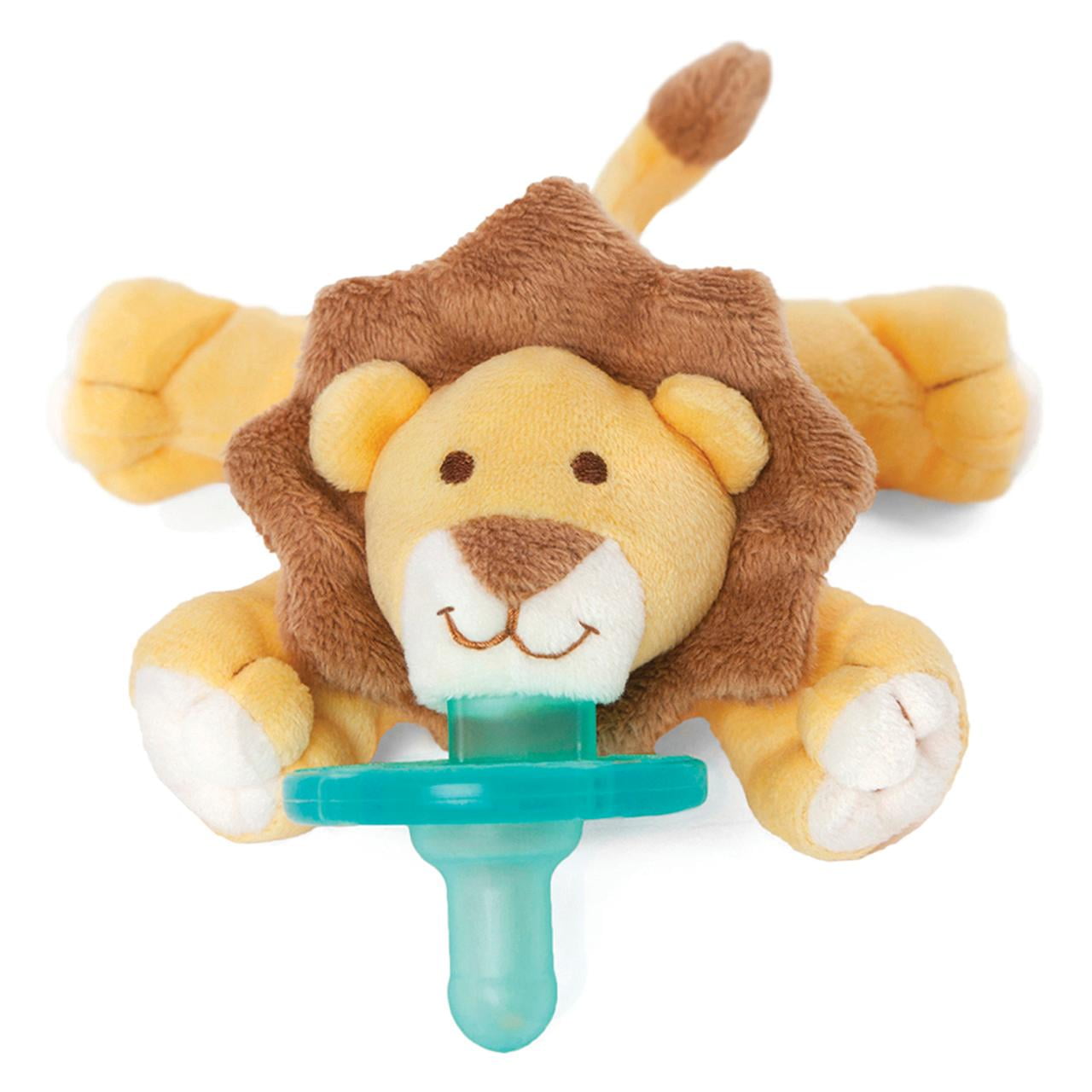 WubbaNub Baby Lion Infant Plush Pacifier Holder 