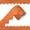 Orange, variant on 70Ft Shine Bulletin Board Borders,Scalloped Poster Boards Decorations Trim for Classroom, School, Office, , Wall Decoration Strips ()