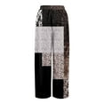 thumbnail image 5 of Dress Pants Women Petite High Waisted Wide Leg Summer Beach Vacation Pants Boho Lounge Casual Palazzo Trousers, 5 of 9