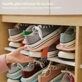 thumbnail image 4 of Organisateur de Chaussures5pcs/set Réglable Organisateur de Chaussures Empileur Porte-Chaussures Design Élevé, 4 of 5