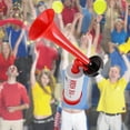 thumbnail image 2 of Handheld Air Horn, Aluminum+ABS Portable Pump Loud Noise Maker Horn for Sporting Events, 2 of 4