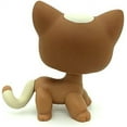 thumbnail image 2 of Brown Cat Kitty Lot Blue Eyes Short Hair Littlest Pet Shop LPS Toys #1170 - Ideal for Collectors, 2 of 7