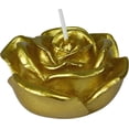 thumbnail image 1 of Zest Candle 12-Piece Folding Candles, 3-Inch, Metallic Gold Rose, 1 of 5