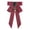 A-Wine, variant on Elegant Brooch Pin Bow Tie Accessory for Women's Shirt Blouse Collar - Stylish Fashion Bowknot Decoration for Office Work Attire, Party Wear, and Daily Outfits with Secure Pin Closure