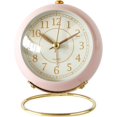 thumbnail image 1 of Relojes De Mesa Pequeños, Reloj Despertador De Mesa Clásico Que No Hace tictac con Luz De Fondo, Reloj De Astronauta De Escritorio Que Funciona con Pilas con Vidrio HD para Sala De, 1 of 5