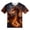 00&Brown764, variant on Kiijoy Boys Dragon Print Short Sleeve T-Shirt Casual Crew Neck Graphic T Shirt, Sizes 2-13