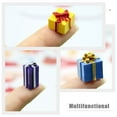 thumbnail image 5 of Guangmc 25 cajas de resina envueltas para regalo de casa de muñecas, accesorio en miniatura, decoración navideña, 5 of 5