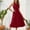 Red summer dresses, variant on SEMPAI Summer Dress for Women Summer Dresses Sleeveless Round Neck Solid Knee-Length Sundress Sundresses for Women 2024 Loose Flowy