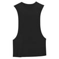 thumbnail image 3 of VSSSJ Men's Muscle Tank Tops Cotton Sleeveless Cut Off Athletic Tee Shirts Bodybuilding Gym Workout Fitness Stringer T-Shirts Black XXL, 3 of 4