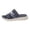 Blue, variant on CAIXIA Beach Sandals For Woman Women's Casual Platform Slide Sandals with Adjustable Hook Loop Strap for Wide Feet Comfort,Blue