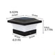 thumbnail image 4 of Yuarrent Luz Solar Universal para el hogar, lámparas de paisaje, accesorios, adorno de pared impermeable, valla exterior, lámpara LED, luces de Iluminación y accesorios Yuarrent HA073646-01, 4 of 6