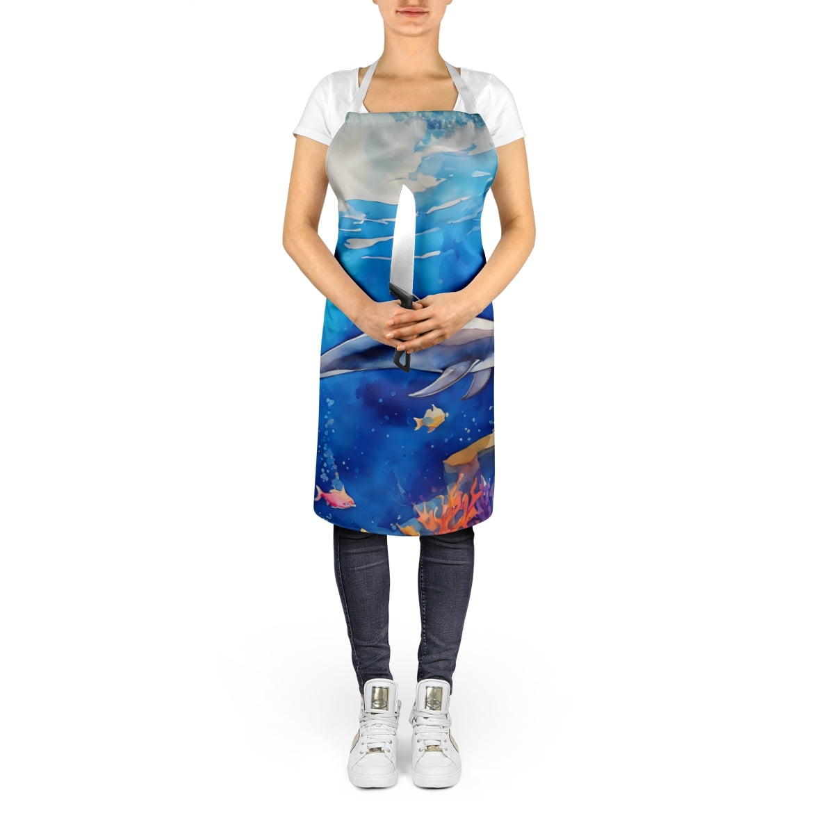 Dolphin Apron 27 in x 30 in