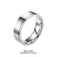 thumbnail image 3 of Qarigey Anillo de moda de plata para mujer, elegante y exquisito, cualquier ocasión, anillos para hombres, anillos de pareja, anillo de mujer Ropa, zapatos y accesorios Miscelánea hombres seis, 3 of 6