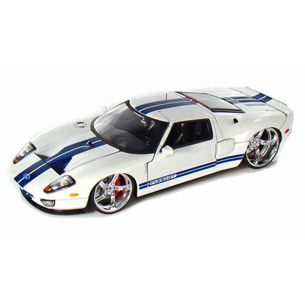Ford GT, White Jada Toys Bigtime Kustoms 96732 1/24 scale Diecast