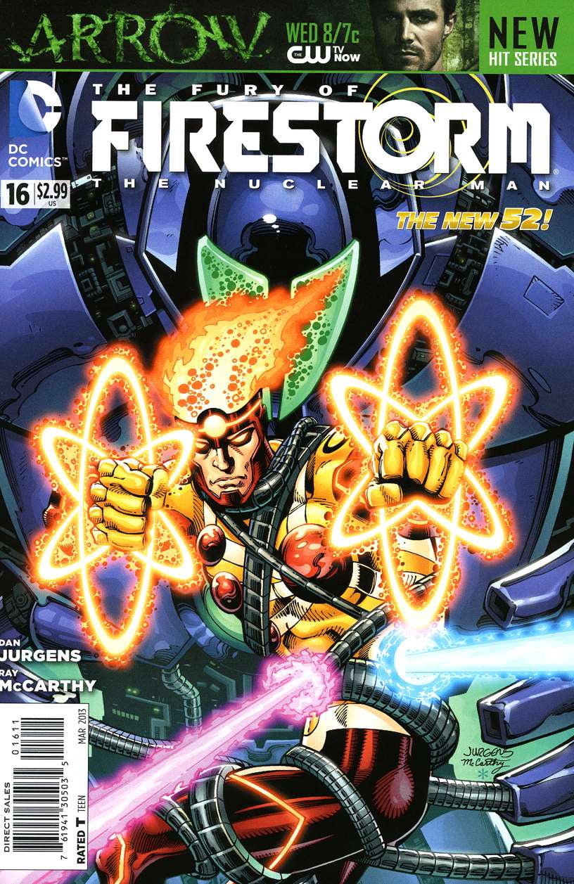Cover of The Fury of Firestorm: The Nuclear Man #16