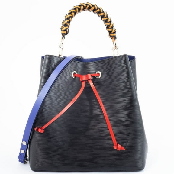 Pre-Owned Louis Vuitton NeoNoe MM Shoulder Bag M53916 Epi Leather Noir Women's Hand LOUIS...