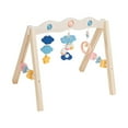 thumbnail image 3 of Gimnasio de Madera para Bebés, Gimnasio de Actividades con Estructura, Barra Colgante, Gimnasio de Juegos de Madera, Estructura Portátil de Fitness Pa, 3 of 9