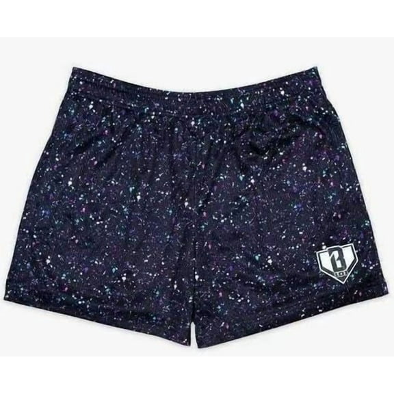 Black Beach Shorts Frozen Ropes Ice Cream Shorts