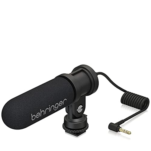 Behringer Camera Stereo Condenser Shotgun Microphone 3.5mm Terminal XY Method VIDEO MIC X1