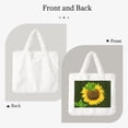 thumbnail image 2 of Cauagu Sunflower3 Pattern Women's Plush Tote Bag,Soft Underarm Bag Ladies Fluffy Shoulder Bag Plush Handbag Women Furry Tote Bag for Autumn and Winter, 2 of 7