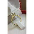 thumbnail image 4 of 3.10 Ct Stunning Round Diamond Wedding Rings for Women Solid 14K Yellow Gold, 4 of 9