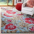 thumbnail image 4 of SAFAVIEH Soho Hector Floral Wool Area Rug, Blue/Multi, 3'6" x 5'6", 4 of 5