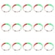 thumbnail image 3 of KAKOWELY 15 pulseras de silicona italianas: pulseras de silicona de fútbol deportivo, cómodas pulseras de fútbol, regalos de fiesta para eventos y reuniones deportivas., 3 of 4