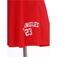 thumbnail image 7 of YONGHS Girls 3 Piece Bikini Bathing Suit Swimsuit Swimwear Cropped Tankini with Swim Skirts Red 10Y/150, 7 of 7