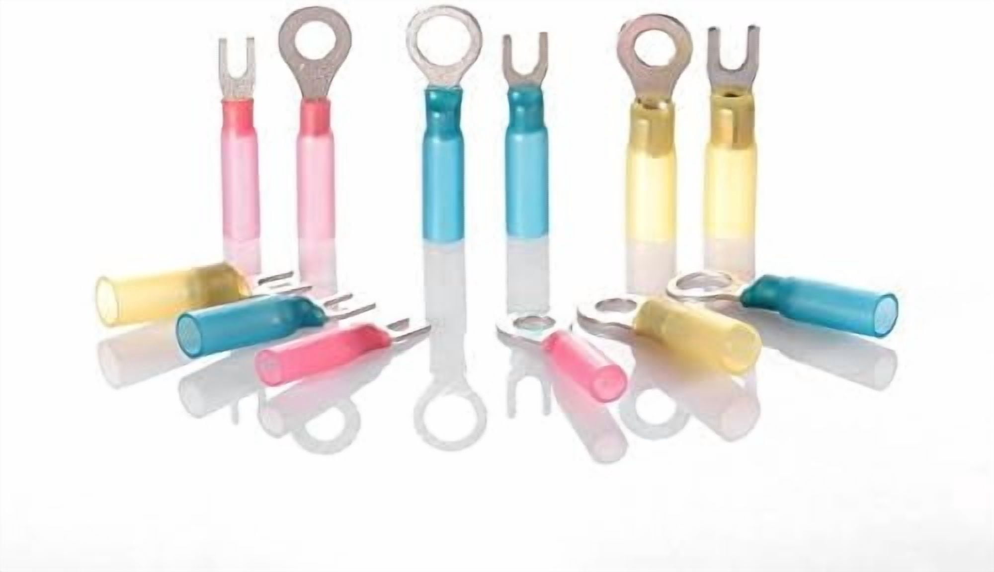 Heat Shrink Wire Connector Kit Electrical Insulated Crimp Marine Auto-Motive Terminals Set (480 pcs)