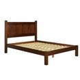 thumbnail image 4 of Grain Wood Furniture Shaker Panel Platform Bed, Queen Size, Solid Wood with a Cherry FInish, 4 of 7