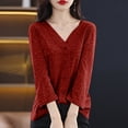 thumbnail image 2 of Mlzmgr Cardigans for Women Long Sleeve Button down Loose Fitted Daily Sleep Wear Pajama Thermal Tops, 2 of 3