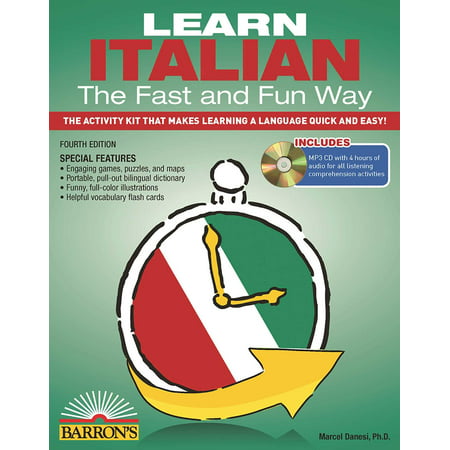Learn Italian the Fast and Fun Way with MP3 CD (Best Way To Learn A Foreign Language At Home)