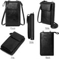 thumbnail image 6 of KAWELL Small Crossbody Bags for Women PU Leather Cell Phone Purse Wallet with Credit Card Slots, 6 of 6