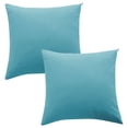 thumbnail image 1 of Funda de almohada para el hogar sencilla, color puro, refrescante, sofá, ventana, funda de almohada, 2 uds., 1 of 5