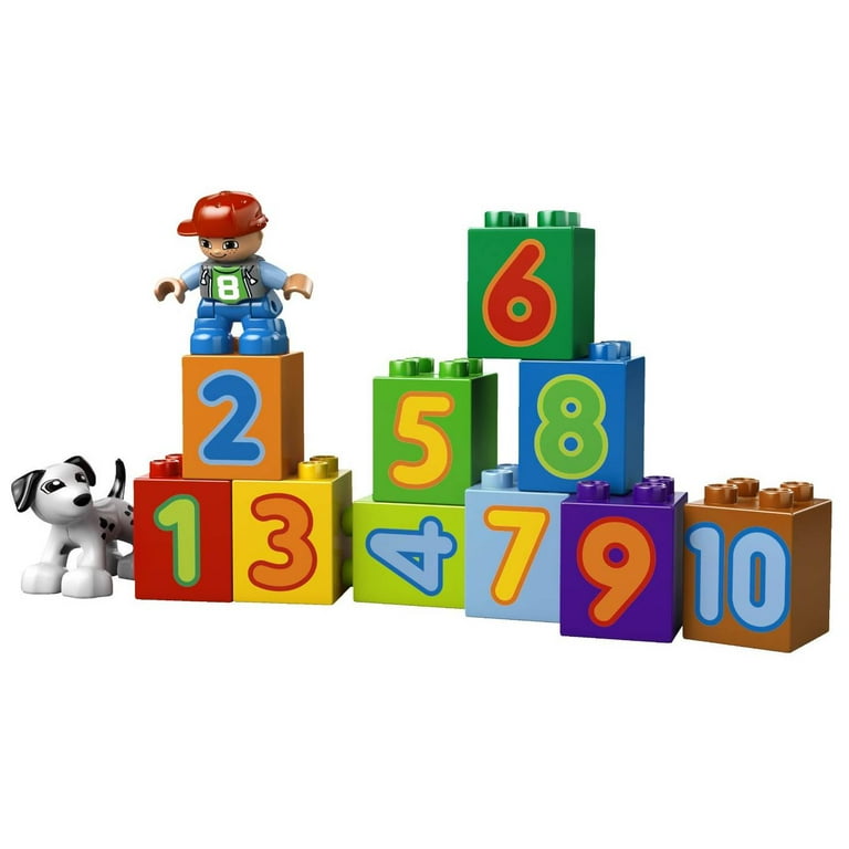 Lego duplo my first number train building set 10558 sale