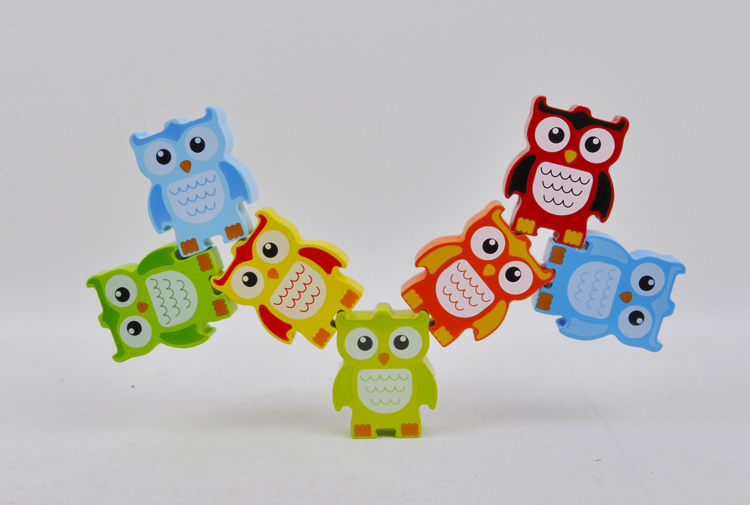 owl stacking toy