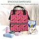 thumbnail image 5 of Fotbe German Shepherd Dog Mochila Maternidad - Lona de Sarga Impermeable, Mochila de Pañales de Gran Capacidad con Múltiples Bolsillos y Correas Ajustables, 5 of 6