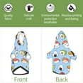 thumbnail image 6 of Disketp Kawaii Sushi Dog Hoodie Dog Clothes with Hat, Pet Winter Clothes Warm Hoodies Coat for Small Dogs-Medium, 6 of 7