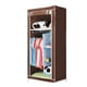 thumbnail image 1 of Closet Organizador Armable Guarda Ropa Ropero De Tela Color Marrón Practiksa Closet Armable, 1 of 2