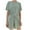 Green, variant on tarylea Lightweight Summer Pajamas 2 Piece Outfits Crew Neck Shorts Sleeve Tops Elastic Waist Shorts Solid Color Casual Loose Comfy Homewear Suits