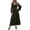Army Green 05, variant on Karymi Sundress Satin Wrap V Neck Maxi Dress, Long Balloon Lantern Sleeve Ruched Empire Waist Flowy A Line Long Dress