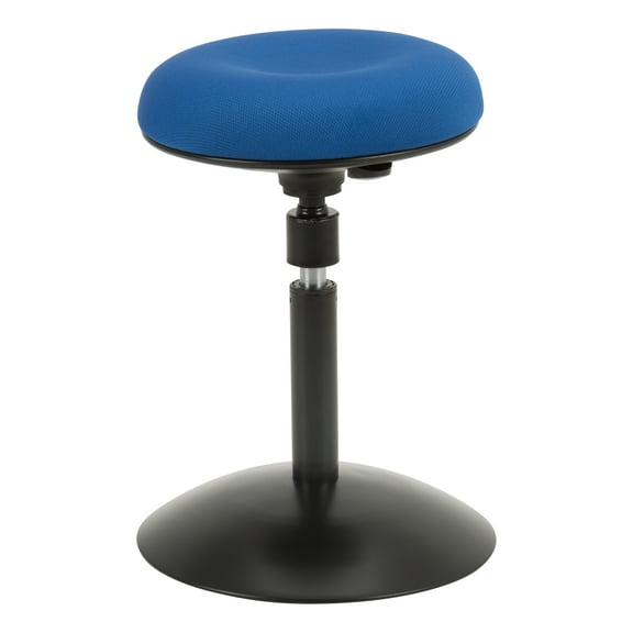 Norwood Commercial Furniture Sit-to-Stand Active Stool w/ Pivot Round Seat, Blue, NOR-NIL1716F-BL-SO