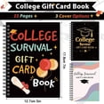 thumbnail image 3 of Graduation Gift Card Book, 7 X 5 Inch Gift Card Booklet Congrats Grad Organizer Greeting Card College Survival Album Keeper for Graduation Senior Gifts(White), 3 of 9