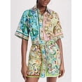 thumbnail image 3 of 2026 New Floral Print Tie-Waist Short-Sleeve Dress for Women, 3 of 6