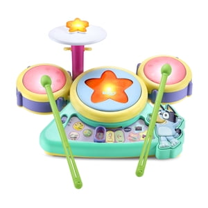 VTech Bluey Hooray Drum Set with Accessories