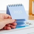 thumbnail image 2 of Mini Desktop Calendar Calendar Planner Standing Family Planner Calendar Calendar For School Home, 2 of 9