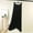 Black, variant on Women's Casual Long Skirt High Waist Elastic Waist Flowy A-Line Skirt Loose Comfy Swing Skirt for Daily Wear Dark Gray XXXXL