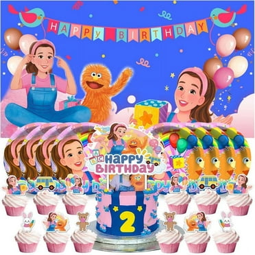 Ms Rachel Birthday Party Supplies Decorations Decor Plates Backdrop Background Banner Cake Topper