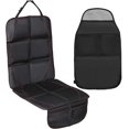 thumbnail image 1 of Jinsinto Seat Protector + Car Organizer, Car Seat Protector Kit Against Dirt, Multi-Function and Easy to Clean Black, 1 of 5