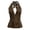 Q1-Coffee, variant on Women's Vintage Floral Print Halter Peplum Top Deep V-Neck Sleeveless Y2K Blouse Green L